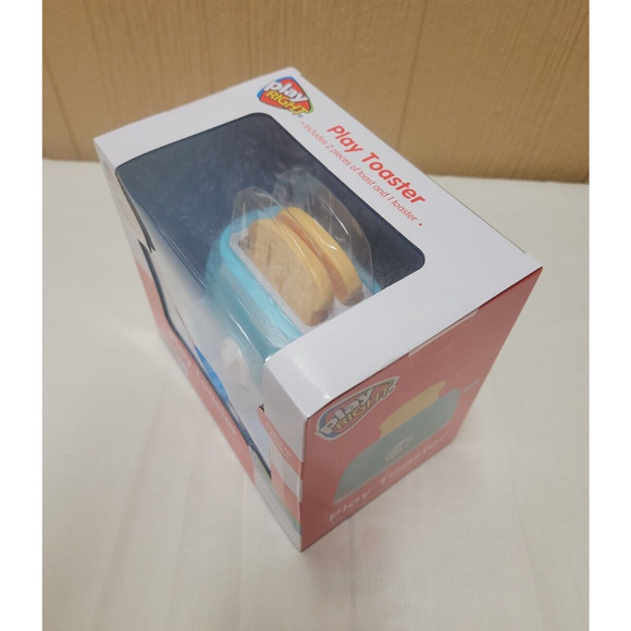 Play Right Play Toaster Pop-Up Action Imagination Fine Motor Skills - Picture 3 of 5